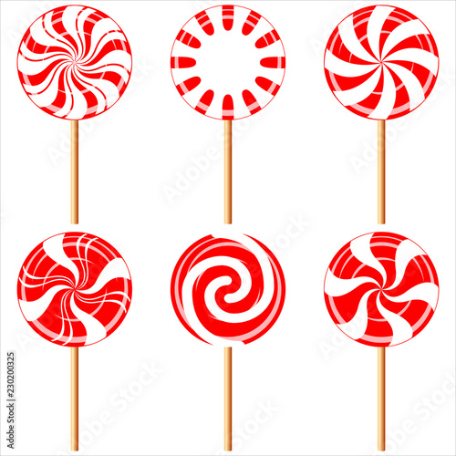 set of lollipops