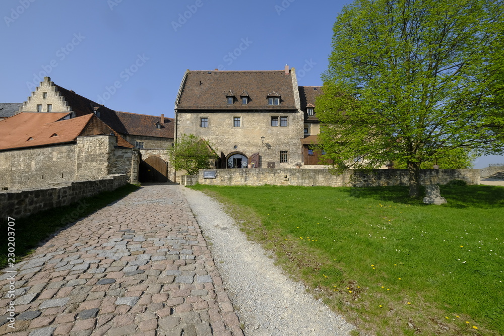Schloss Neuenburg bei Freyburg, Burgenlandkreis, Sachsen-Anhalt, Deutschland.....