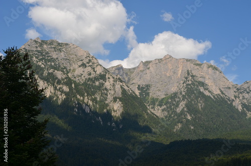 view of mountains