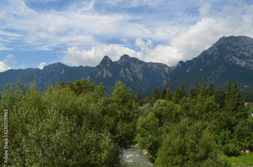 view of mountains