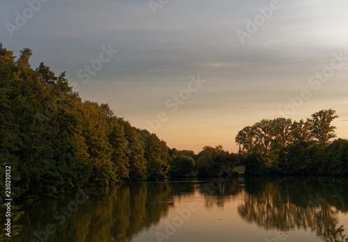 Naherholungsgebiet Ellerthäuser See, Landkreis Schweinfurt, Unterfranken, Deutschland....