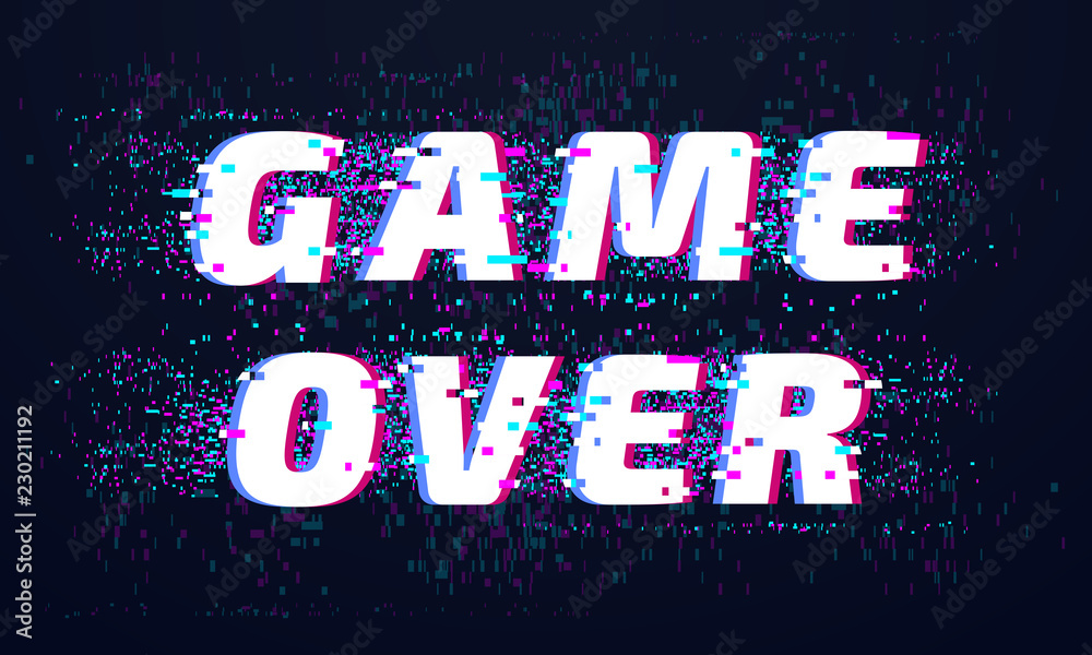 Рисунок game over