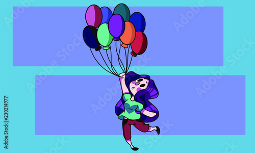 Globos vector