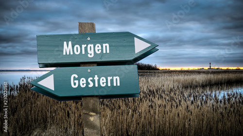 Schilderij op canvas Schild 382 - Morgen