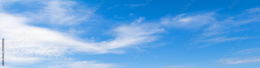 panorama sky and cloud summer time beautiful background