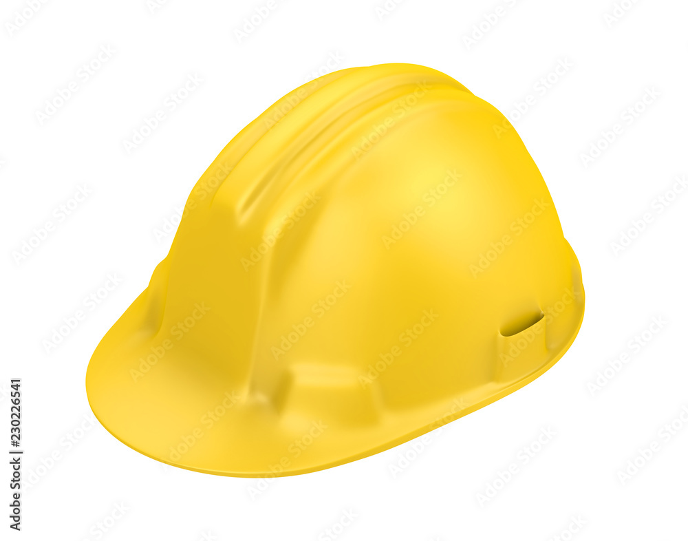 Fototapeta premium Safety Helmet Isolated