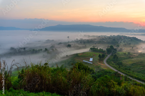 the sea mist on high mountain © rukawajung