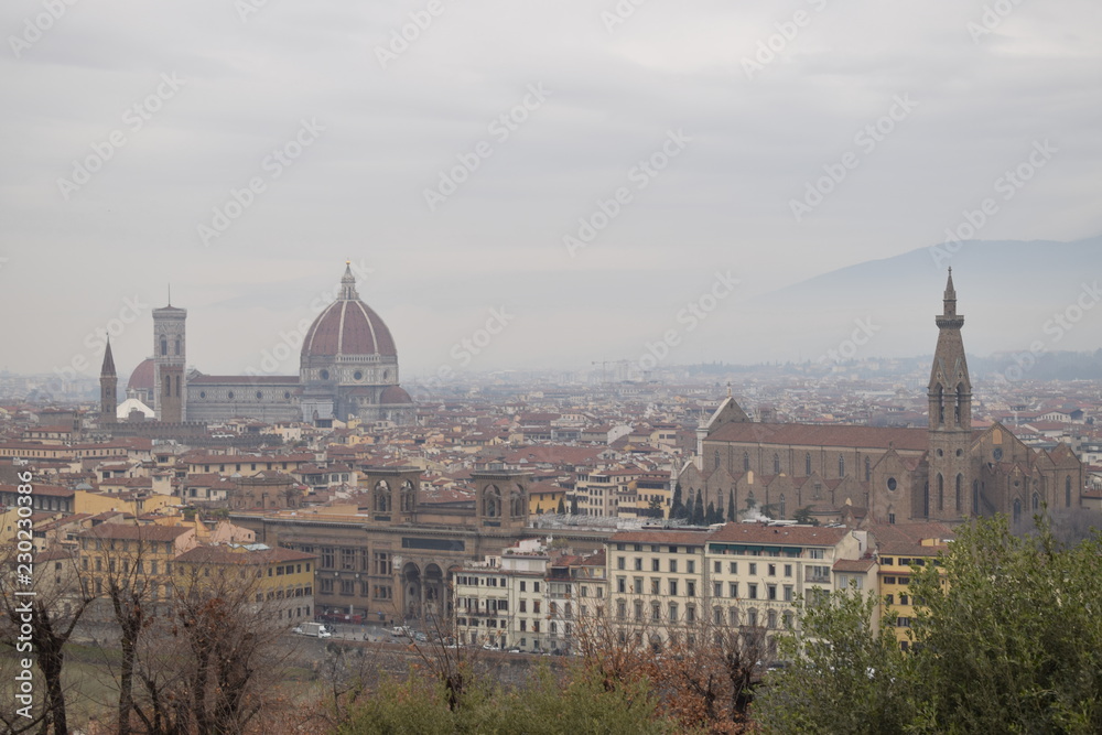 Fototapeta premium panorama borgo