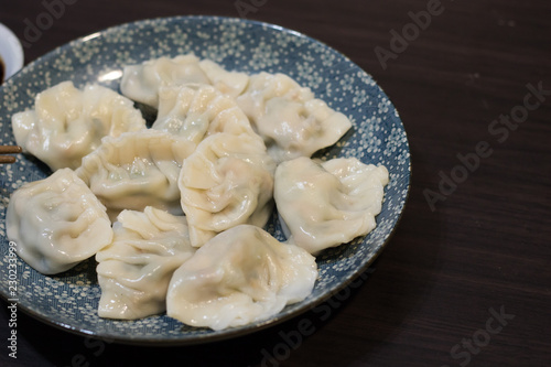 Home-made recipe for dumplings.