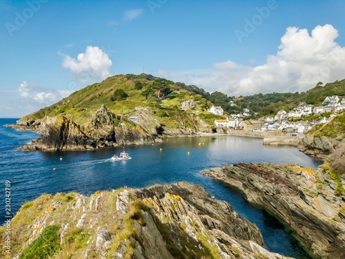 Polperro in the south west of England photo