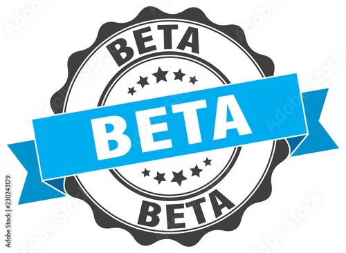 beta stamp. sign. seal