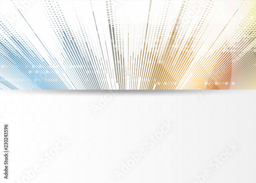 Neural network concept. Connected cells with links. High technology process. Abstract background