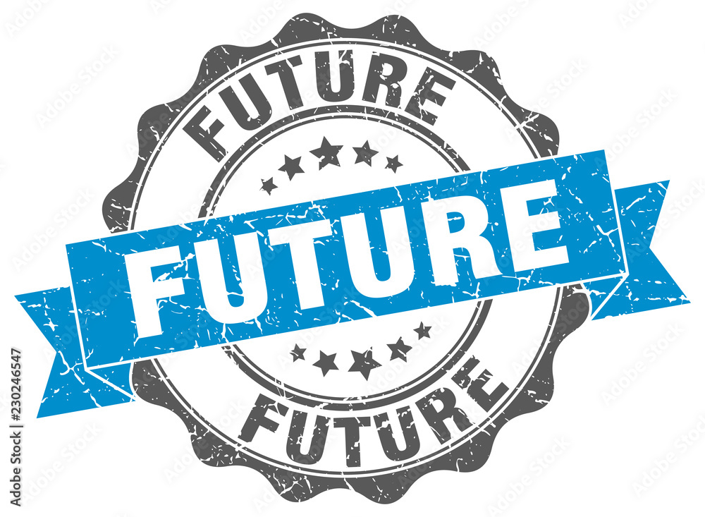 Fototapeta premium future stamp. sign. seal