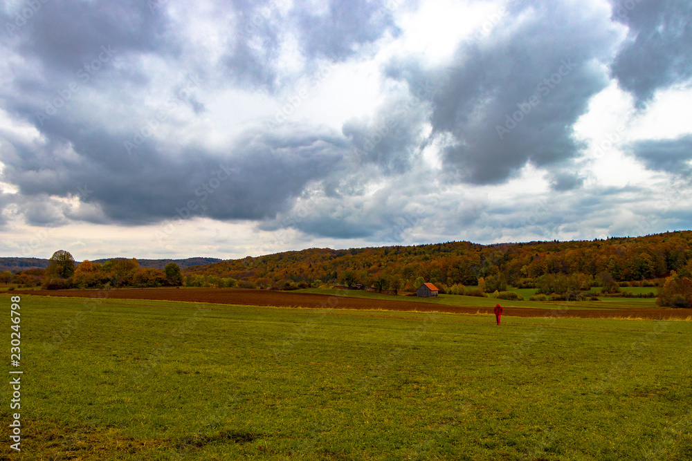 Obraz premium An einem Herbsttag 