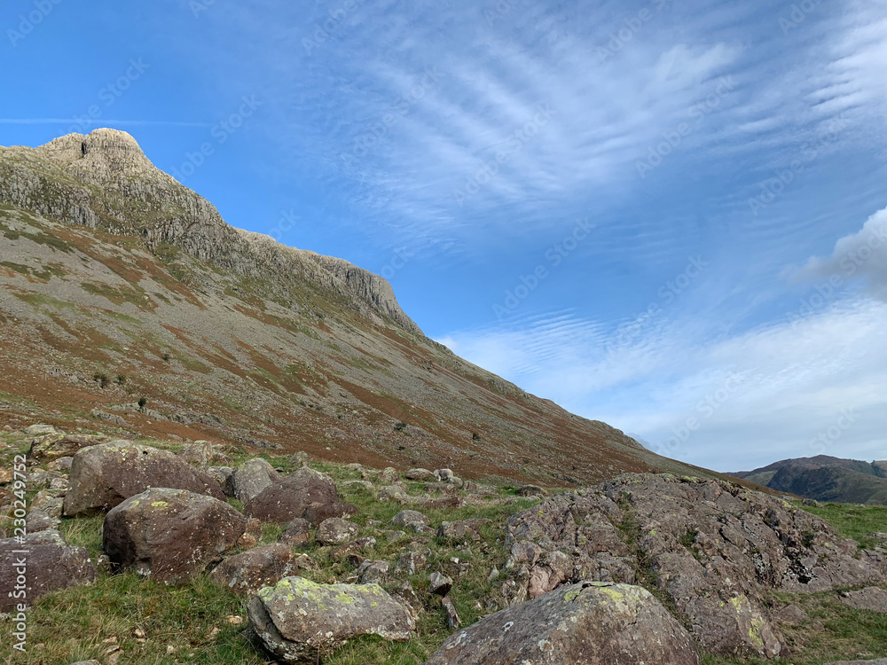 Cirrocumulus clouds over Great Langdale Cirrocumulus clouds over Great Langdale