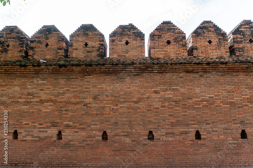Tha Phae Gate, Landmark of Chiangmai Thailand photo