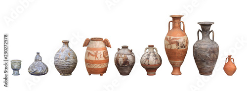 Set of old ceramics