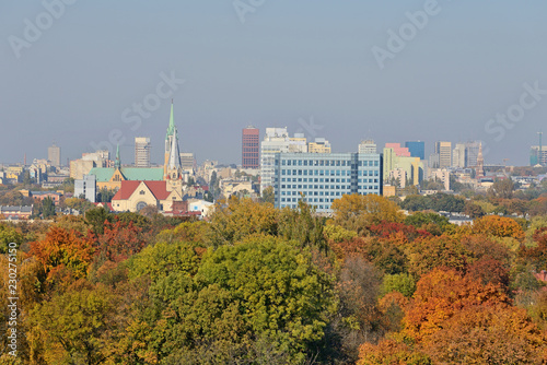 Łódź, Polska- widok na miasto. © Tomasz Warszewski