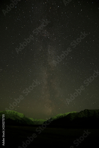 Milky Way Alaska landscapes