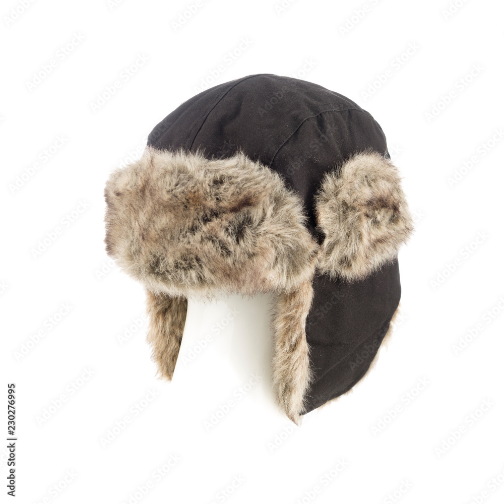 Warm Winter Hat Isolated Warm Winter Hat Isolated