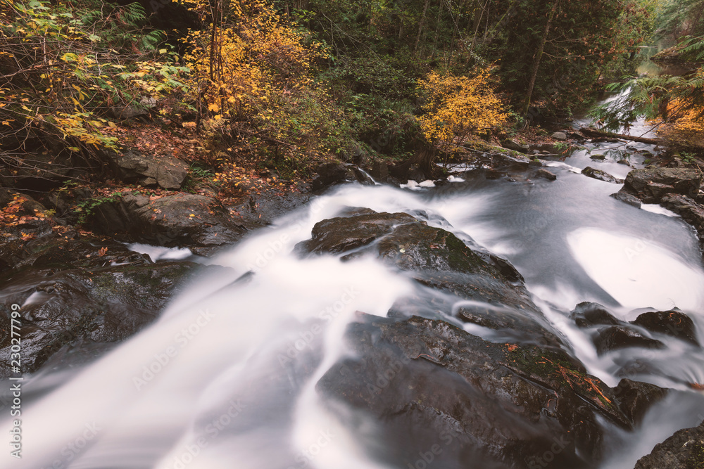 The beautiful autumn fall landscapes of Bowen Island in the Pacific North West British Columbia Canada's Howe Sound. The beautiful autumn fall landscapes of Bowen Island in the Pacific North West British Columbia Canada's Howe Sound.