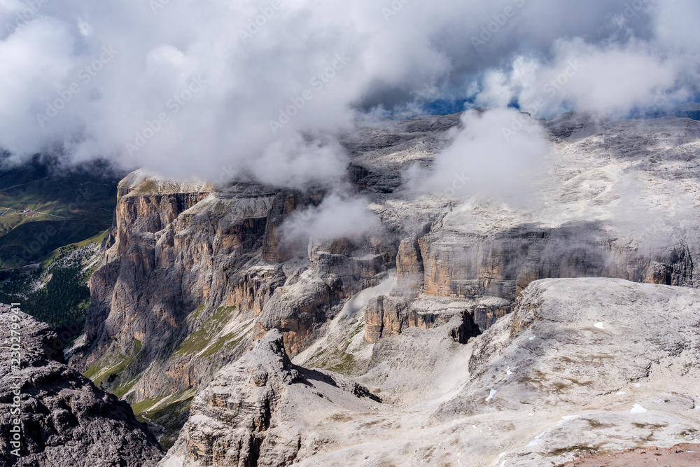 Italien - Südtirol - vom Sass Pordoi zum Piz Boe