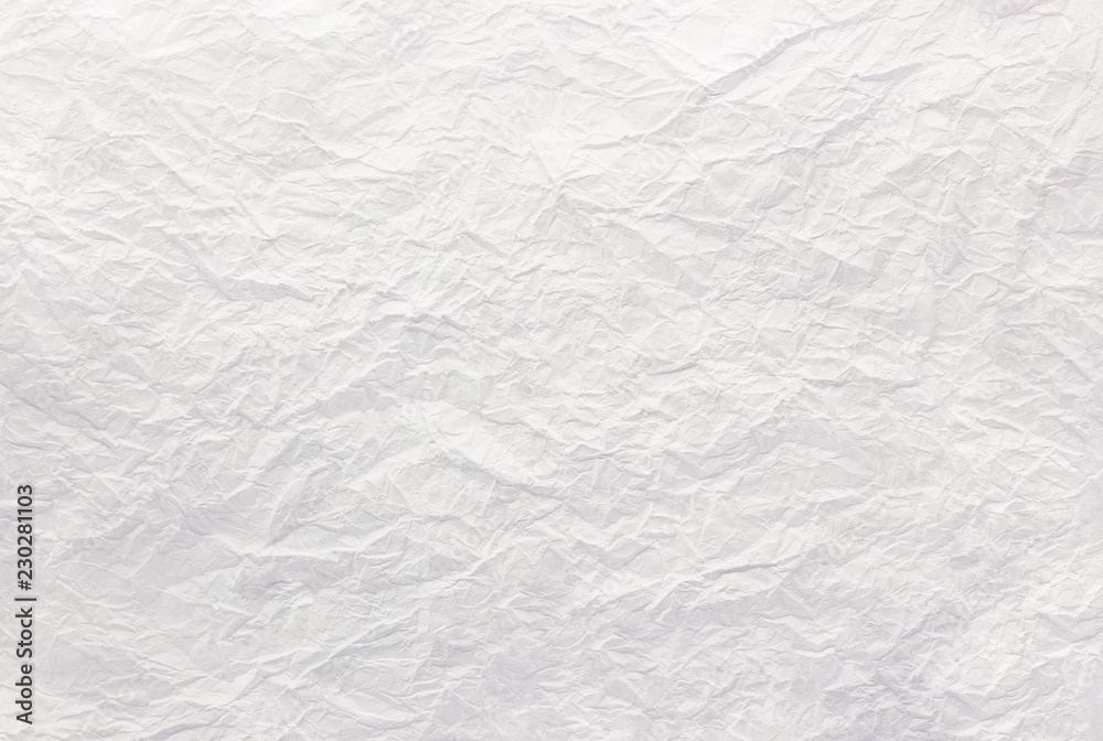 Closeup to white crumpled paper texture background,abstract Closeup to white crumpled paper texture background,abstract