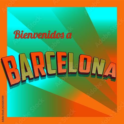 Barcelona retro