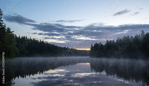 early morning on the lake © Juha