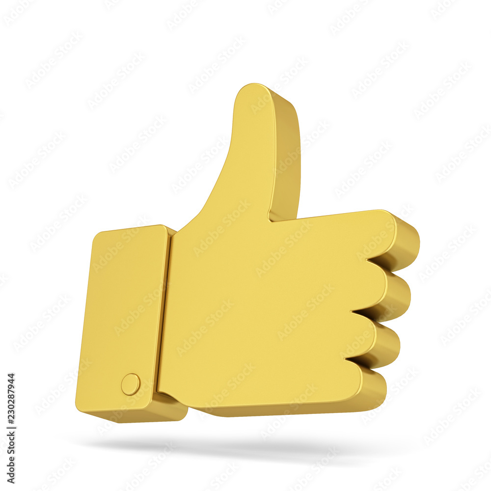 Like thumb up social network symbol Like thumb up social network symbol