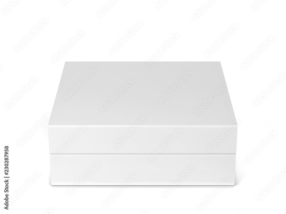 Fototapeta premium Blank box package