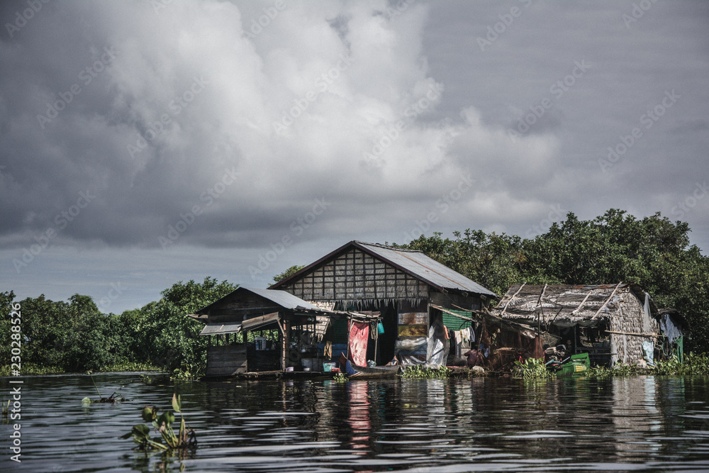 Fototapeta premium At Tonle Sap