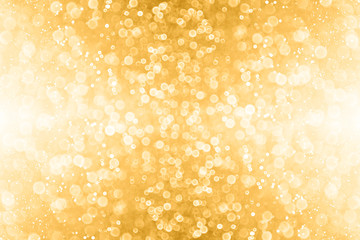 Abstract Gold Glitter and Golden Sparkle Background