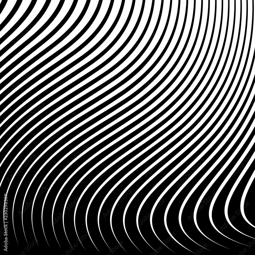 Abstract Vector Background of Waves Abstract Vector Background of Waves