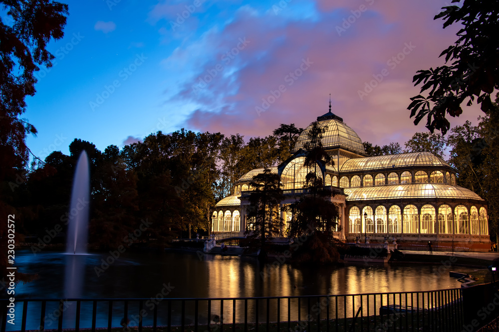Obraz premium Palacio de Cristal 