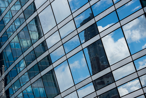 Corporate building in detail - business concept - PBBC