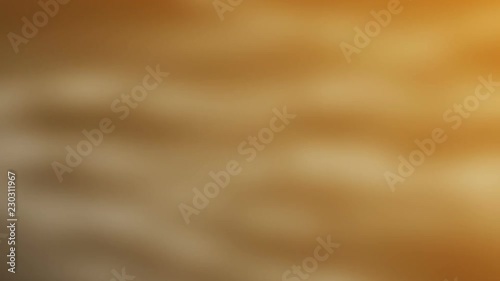 Abstract Background with moving blurred Lines on Orange in 4K, the File is Looping and 3d rendered