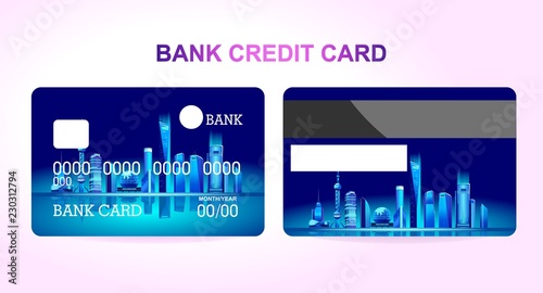 Bank card city