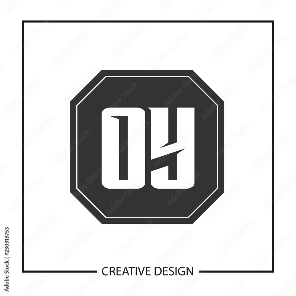 Initial OY Letter Logo Template Design Initial OY Letter Logo Template Design