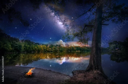 Obraz Nie bądź samotny, cały wszechświat jest w tobie