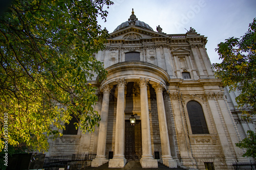 Obraz na płótnie St. Paul's Cathedral church, London, UK w salonie