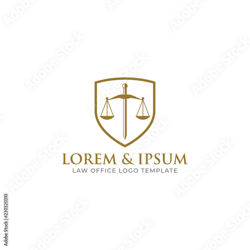 Attorney & Law Firm Logo Template