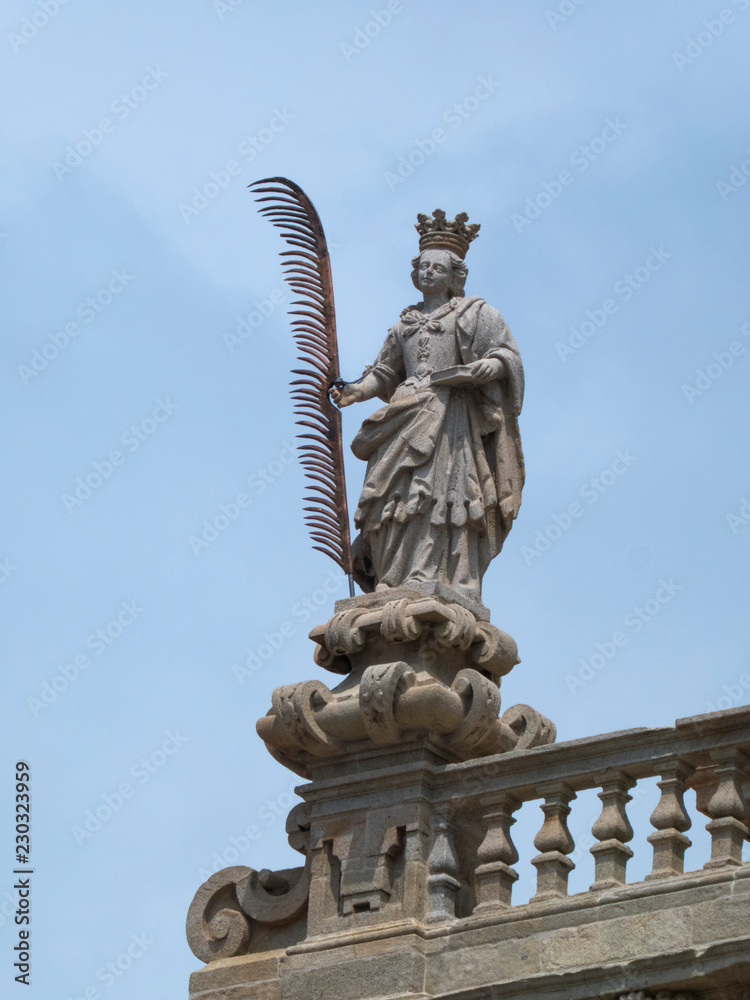Detalle de la Catedral de Santiago Detalle de la Catedral de Santiago