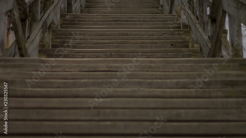 escalier  bois