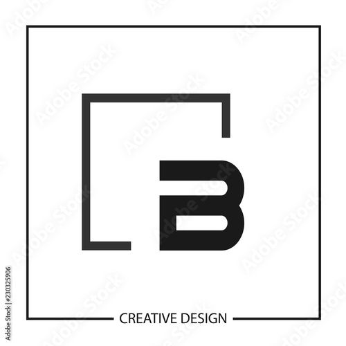 Letter B Logo Template Design