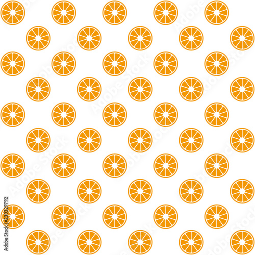 オレンジ パターン