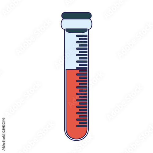 Blood test tube