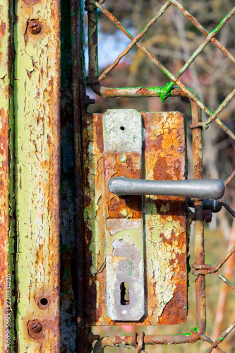 Rusty Door Lock photo