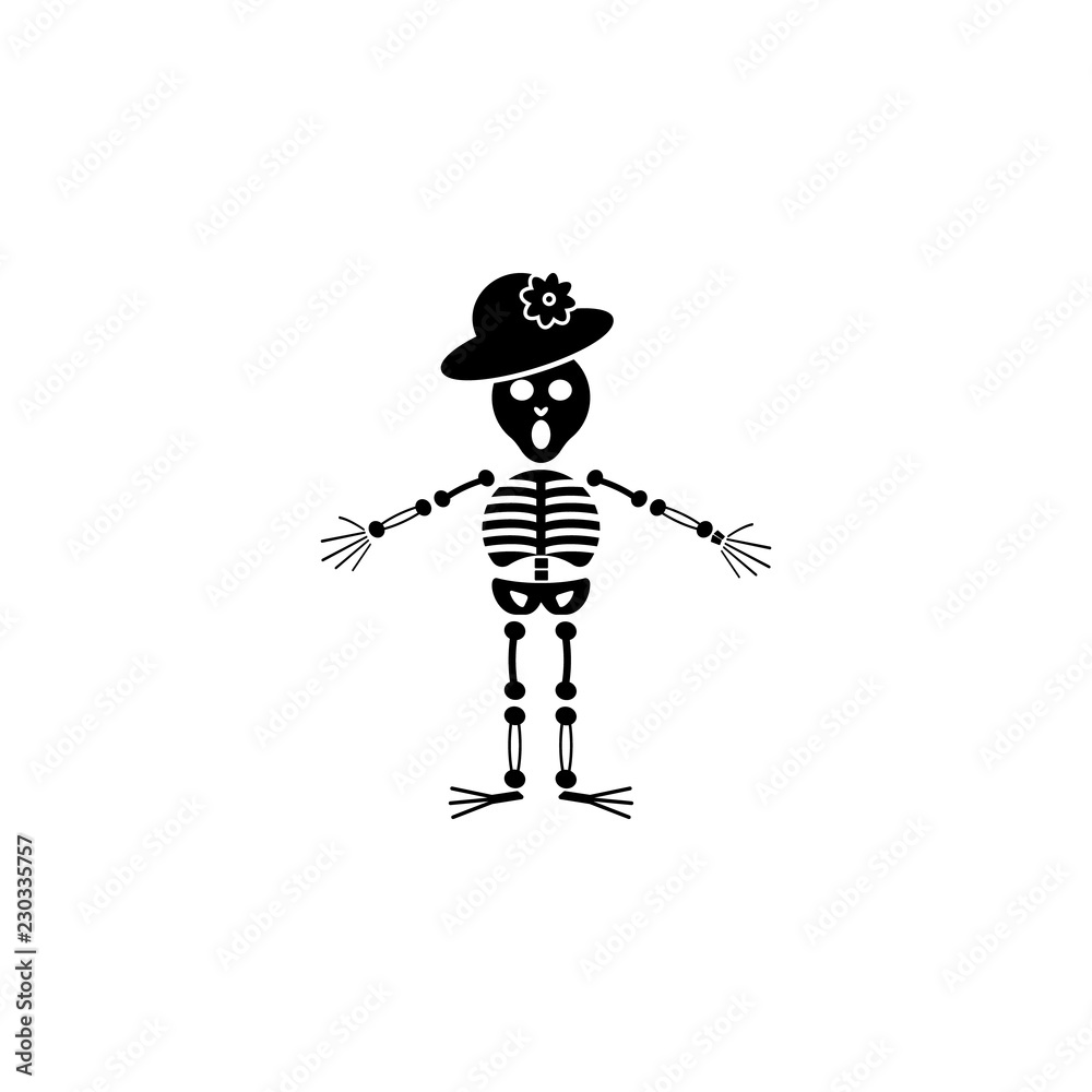skeleton icon. Element of day dead icon for mobile concept and web apps. Detailed skeleton icon can be used for web and mobile skeleton icon. Element of day dead icon for mobile concept and web apps. Detailed skeleton icon can be used for web and mobile