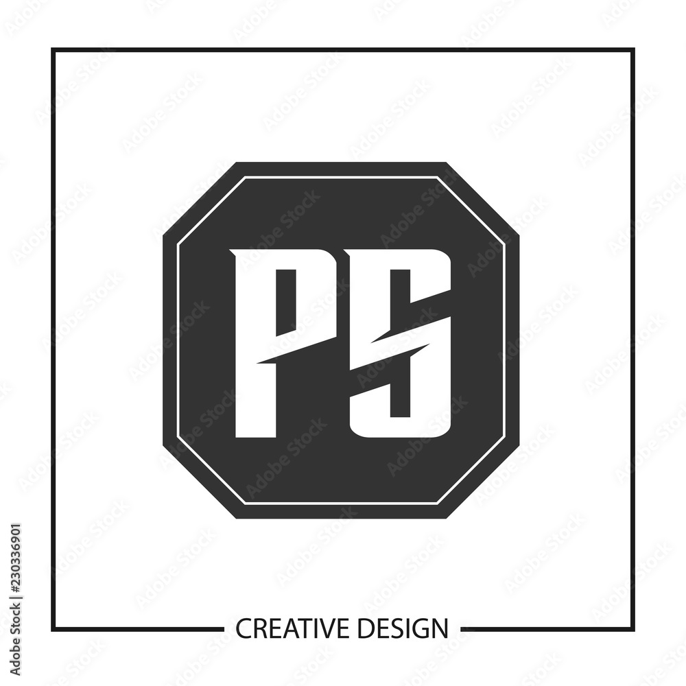 Initial PS Letter Logo Template Design Initial PS Letter Logo Template Design